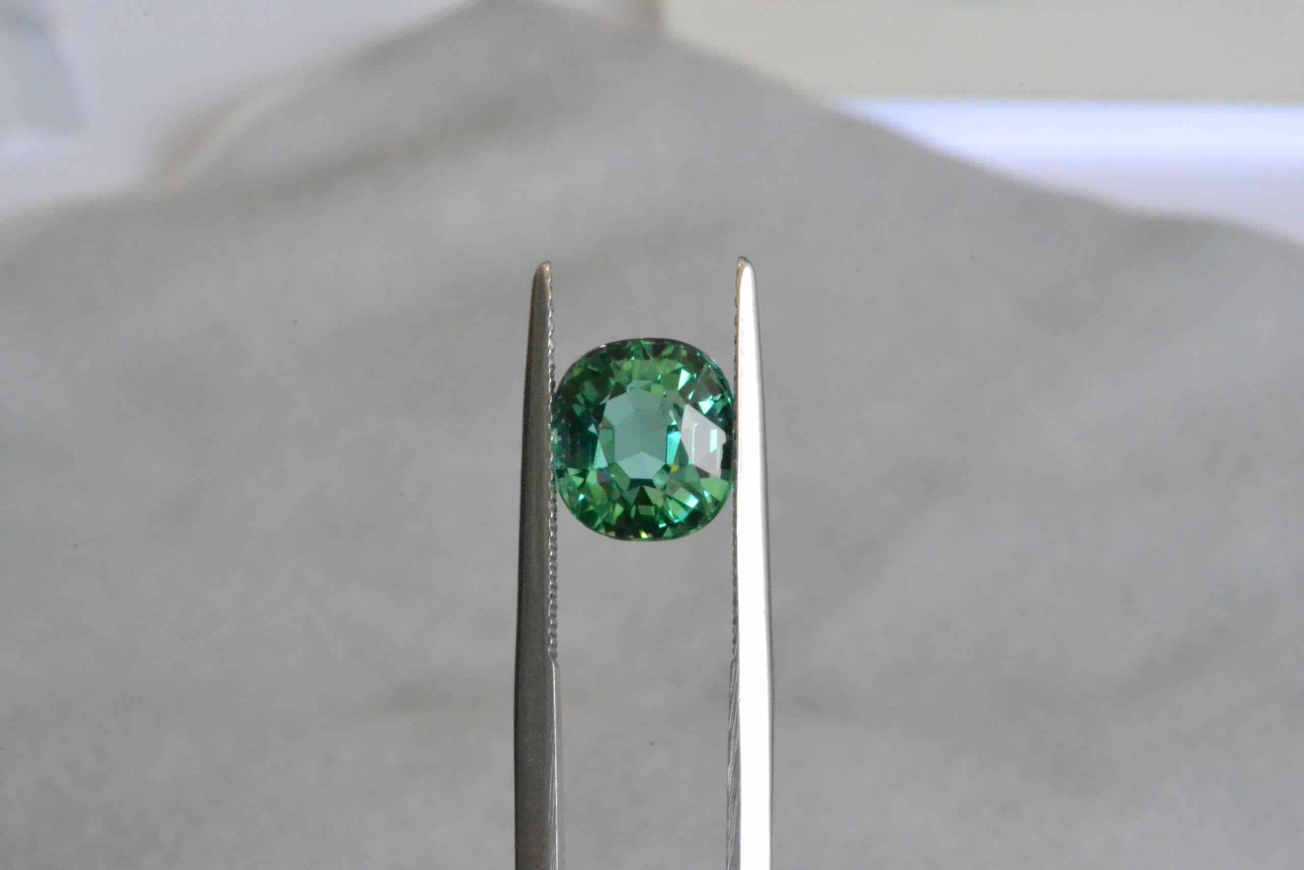 4.00 carat Mint Tourmaline