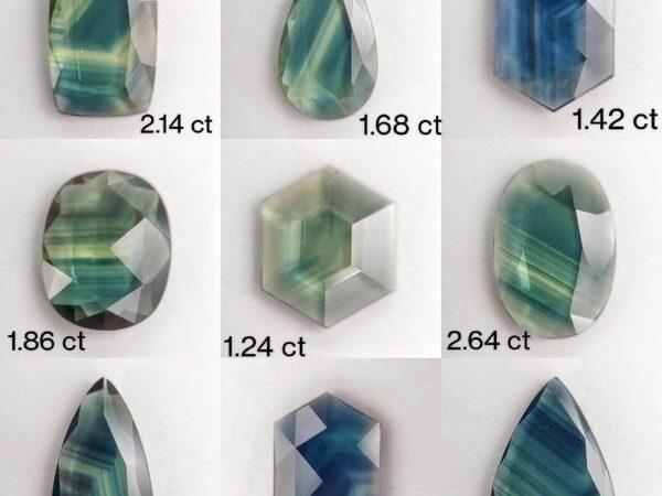 Parti Sapphires from Australia