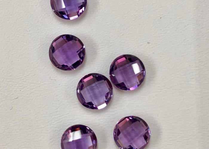 Amethyst briolettes