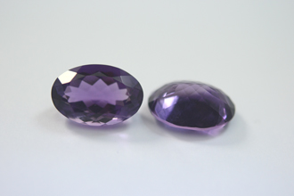 Amethyst Ovals