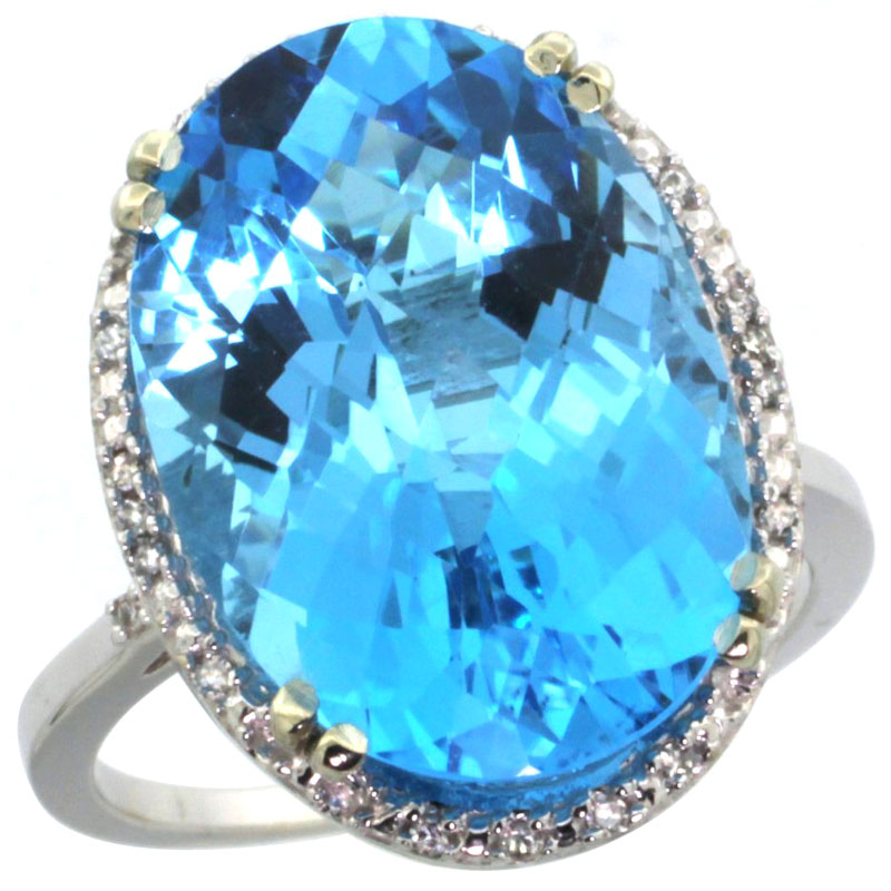 baby swiss blue topaz