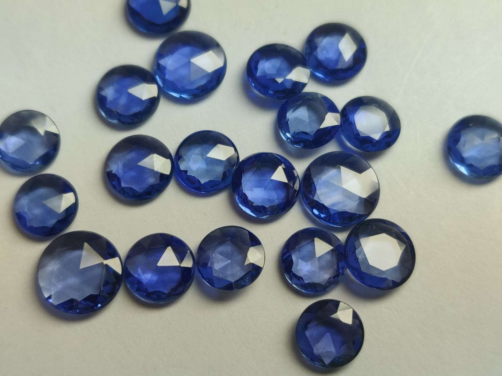 Blue Sapphire Rose Cut