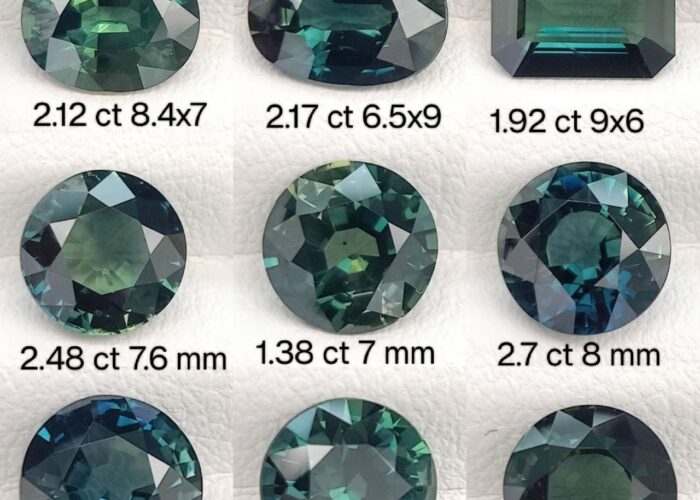 Different Shapes of Sapphires NGM