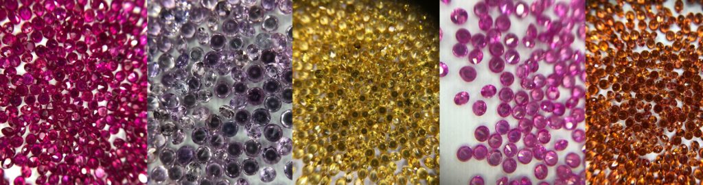 diamond cut sapphires