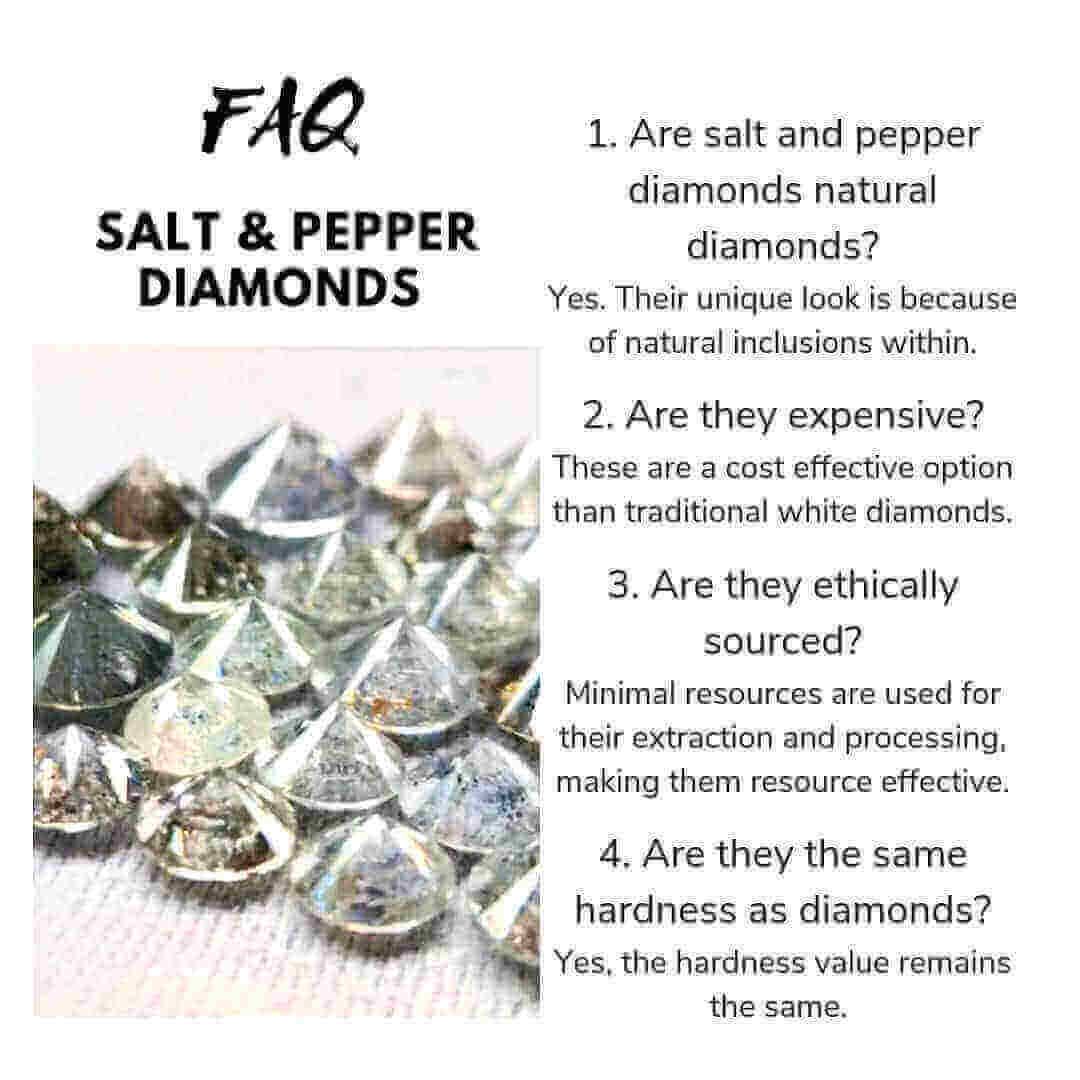 Salt & Pepper Diamonds, Wholesale Salt and Pepper Diamonds