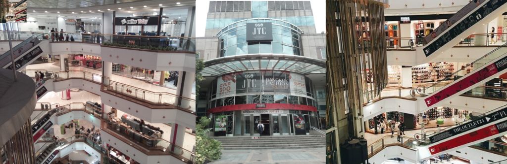 bangkok fashion outlet mall collage