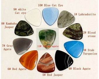 Wholesale Gemstone Guitar Picks