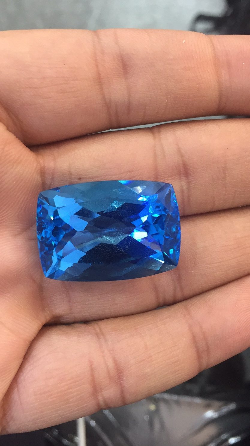 Swiss Blue Topaz Gemstones