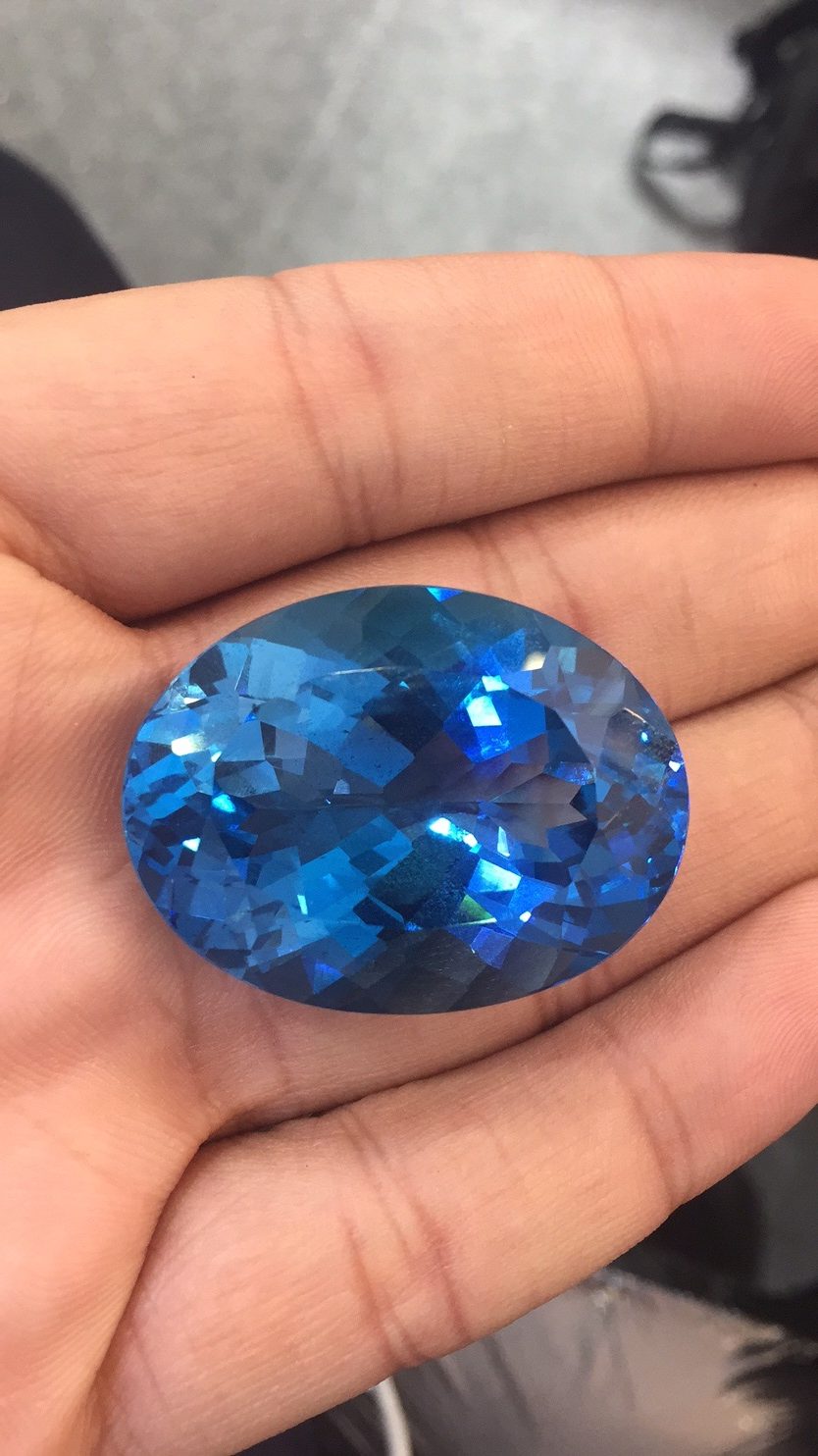 Swiss Blue Topaz Gemstones
