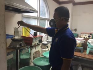 Jewellery making process