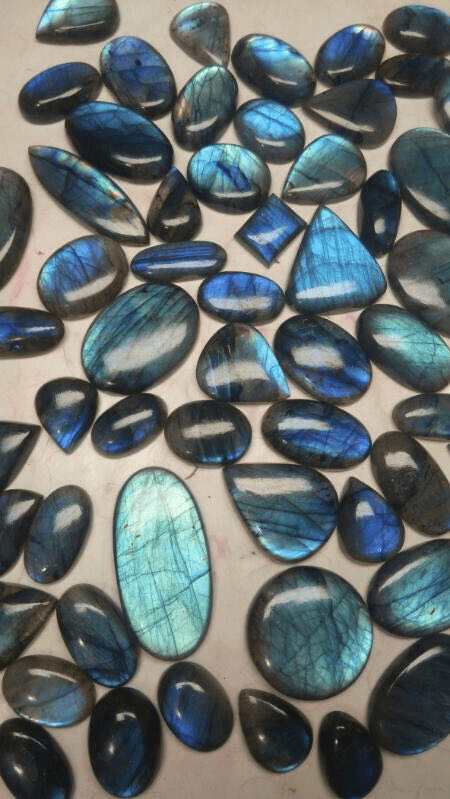 Loose Labradorite Cabochons