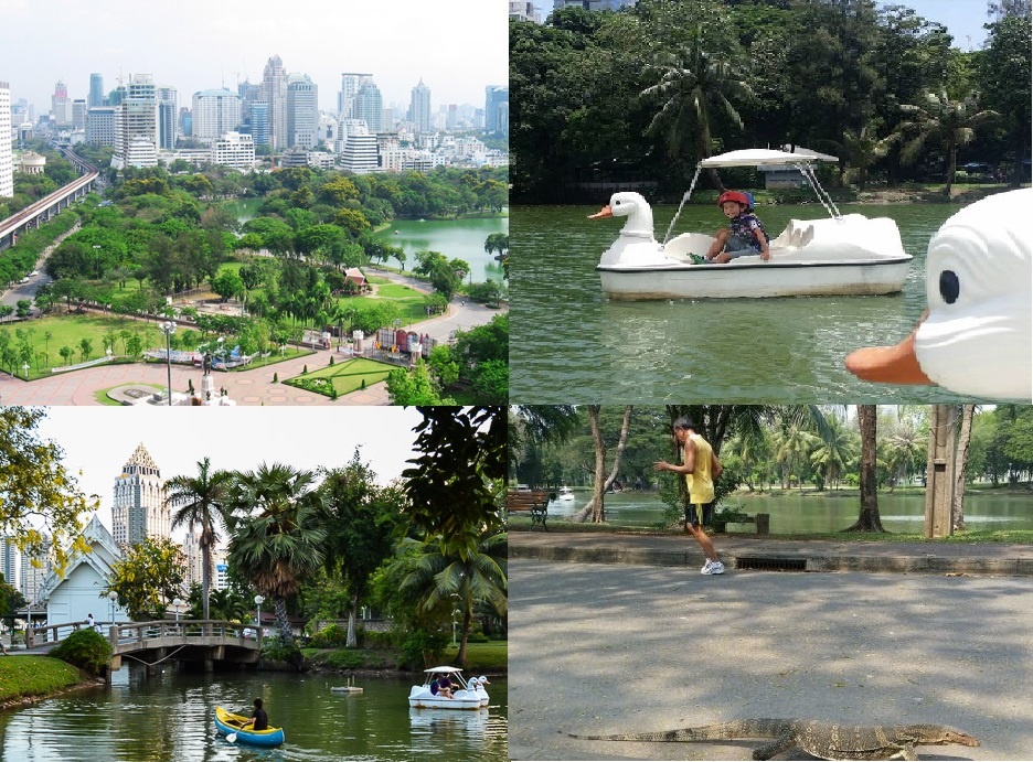 lumpini-park collage