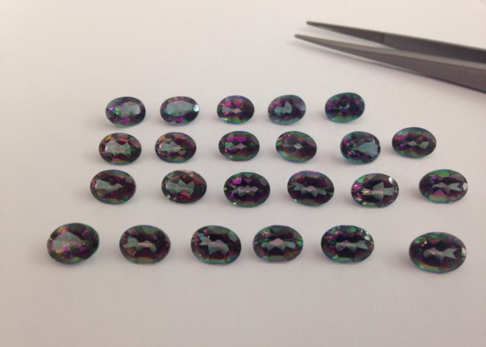 Mystic Topaz oval 10x8