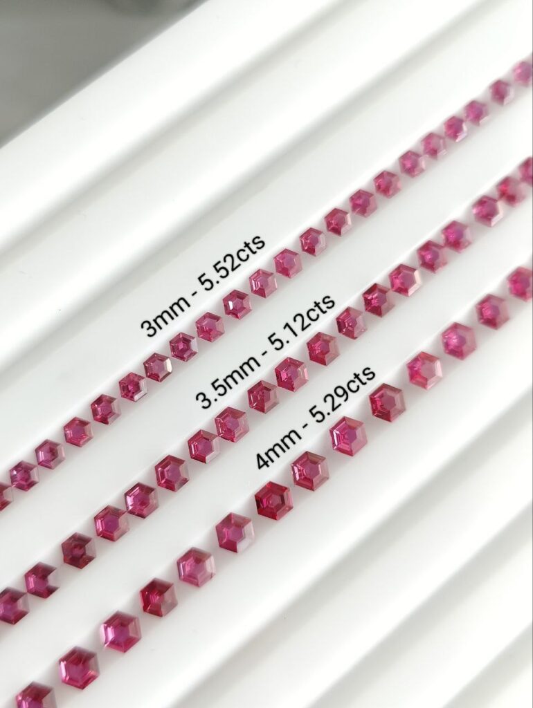 Mozambique RubyEthically Sourced Rubies Wholesale Ruby No Heat Ruby Pink Ruby Ruby Gemstones Red Gemstones