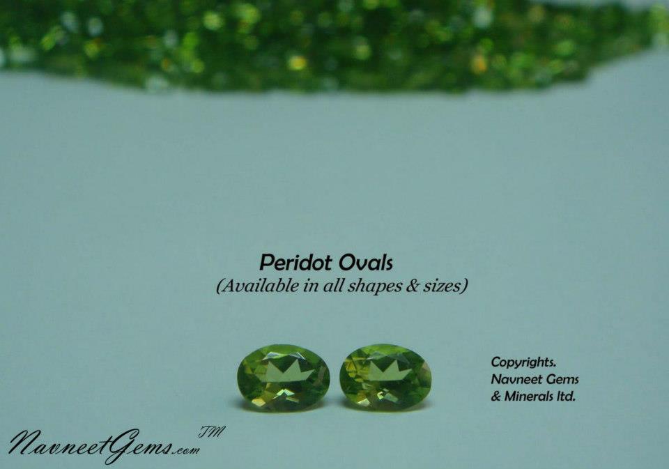 Peridot Ovals