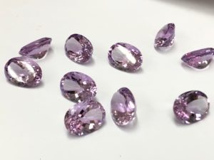 Pink Amethyst Ovals