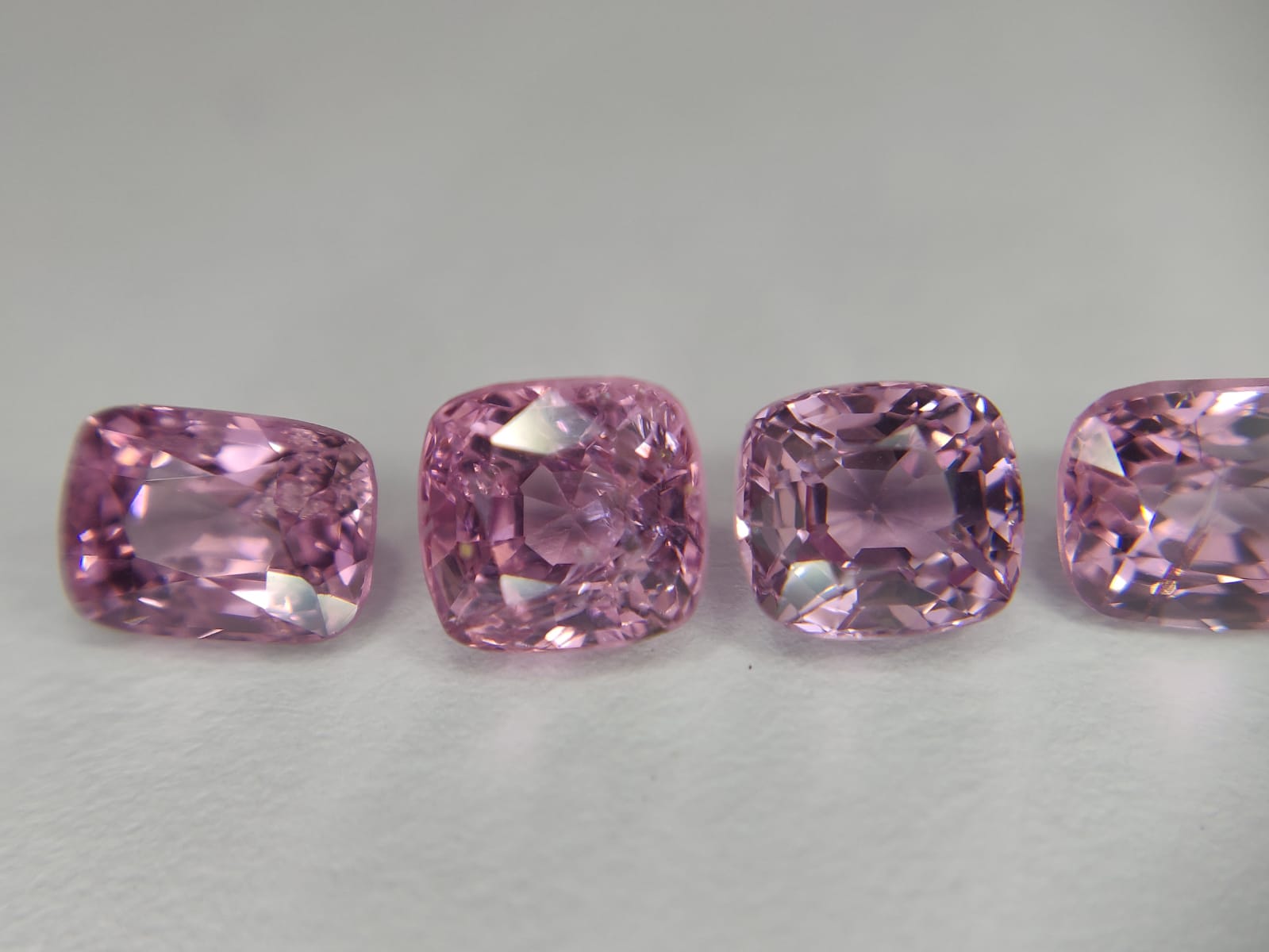 Pink Spinels 4 pcs