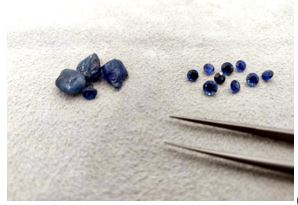 Rough to Cut Sapphires