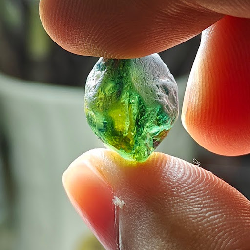 solved by pressing the crown just to be enough for a beautifully cut Australian sapphire