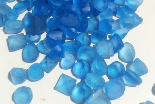 Swiss blue topaz preforms