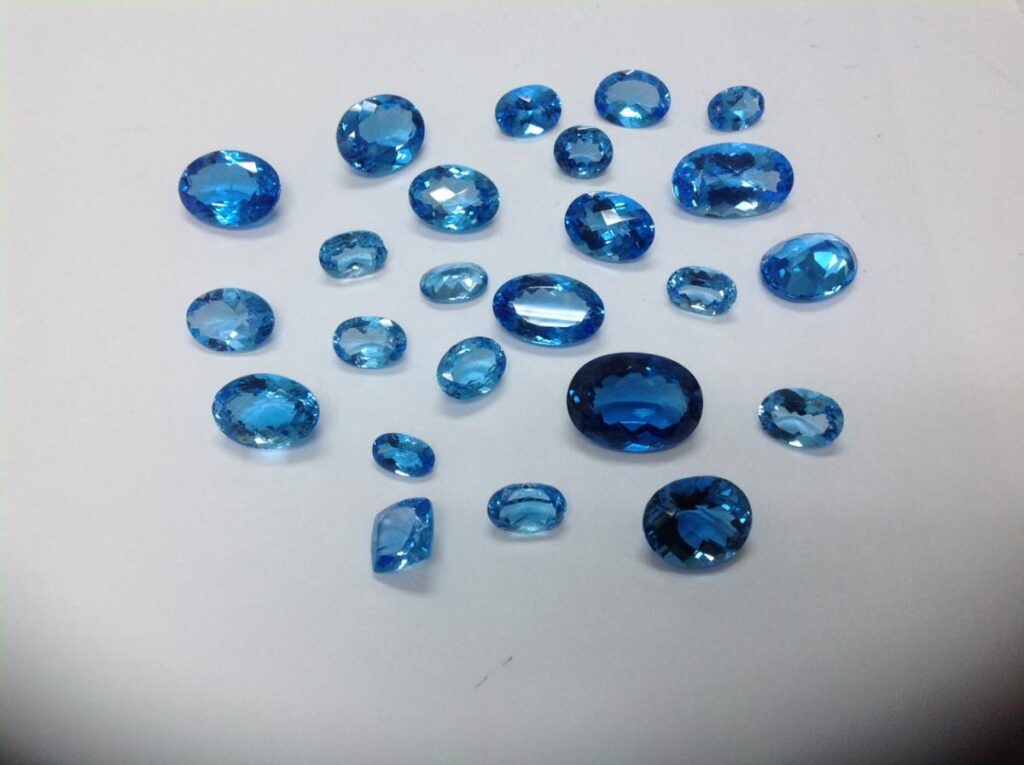 Swiss Blue Topaz Free Size