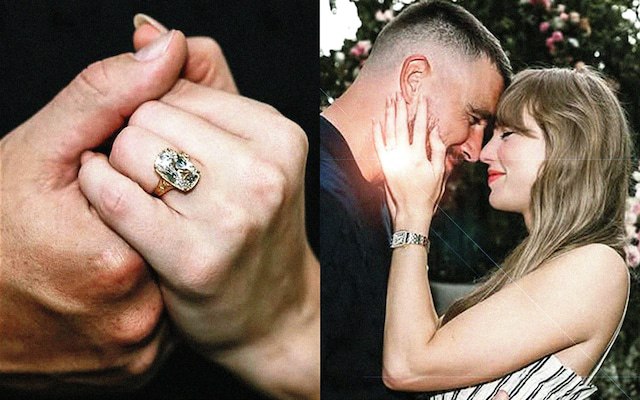 Taylor Swift and Travis Kelce Engagement PhotosSource:Instagram