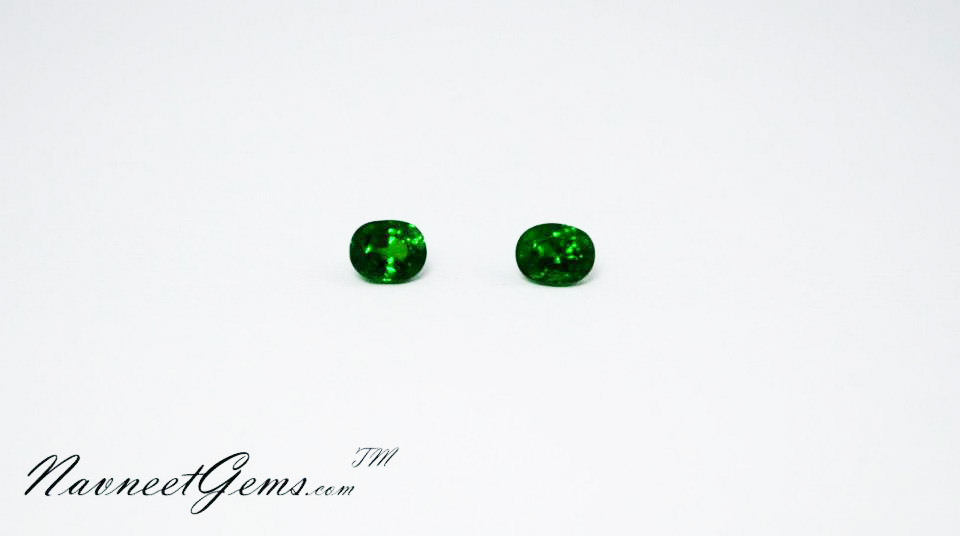 Tsavorite Big Ovals