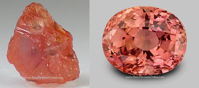 Loose Unheated Padparadscha Sapphire