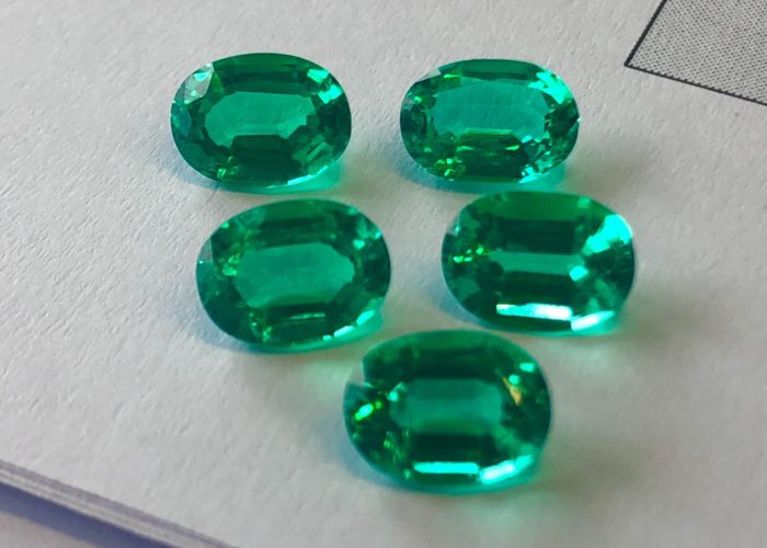 Lab Created Colombian Emeralds