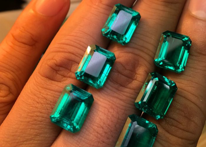 Lab Created Colombian Emeralds