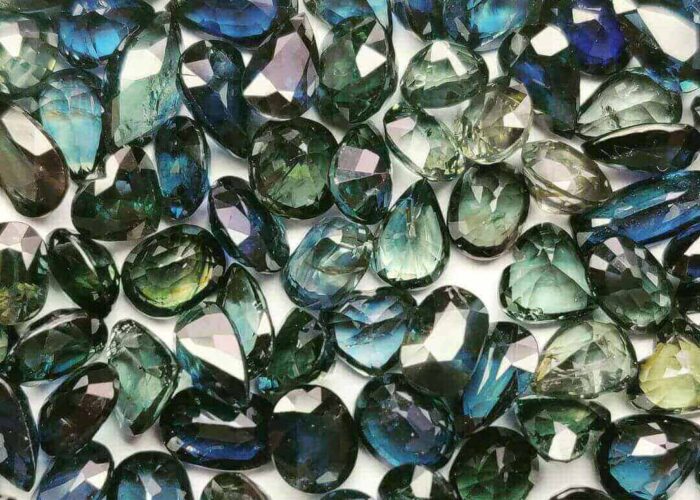 Wholesale Loose Teal and Parti Sapphire